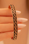 Women's Copper Bracelet - Cinem Model Women's Copper Handcuff Bracelet Bracelet - 5