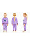 Girl's Set Winter Fleece Plush Chick Twety Model Winter Bottom Top Set - 2