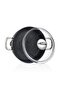 Black Line Granit Karnıyarık Pot 30 cm - 6