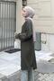 Oversized Khaki Tunic - 2