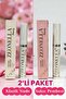 Peel-Off Lipstick Classic Nude & Gum Pink 2-Piece Advantageous Package Long-Lasting Lip Tattoo - 2