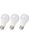 مجموعة من 3 مصابيح LED بقوة 9 وات - بيضاء - 2