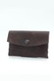 Handmade Genuine Leather Card Holder Wallet – Snap Closure and Seamless