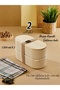Demcoco 2-Piece Lunch Box with Wooden Lid - 2X1200 ml New Generation Storage Container
