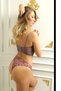Set bustieră cu modele florale - 3