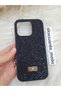 Luxury Branded Swrovski Case with Stone Compatible with iPhone 16 Pro
