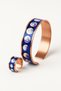 Women's Copper Bracelet - Planet Model Special Edition Metal Box and Natural Stones - 5