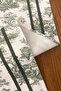 40X140 cm French Country Pattern Runner Stain Resistant Printed Thai Feather Fabric Tablecloth Decorative - 5