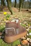 Women's Anatomical Comfortable Mini Suede Boots with Fur Inside Thick Sole Winter Women's Ankle Boots Shoes Tan - 4