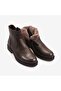 Genuine Leather and Fur Lined Men's Boots P25061 - 3