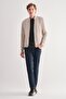 High Collar Cotton Slim Fit Quilted Classic Coat 1007255127 - 2