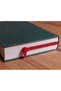 Red Decorative Bookmark with Zipper Design - Fun and Quirky Page Marker, Original Stationery Accessory 2 Pieces Zipper Effect Bookmarks