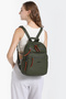 Barcelona Daily Medium Size Sports Multi-Pocket Women's Backpack 1928 Tan - 4