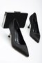 Women's Designer Stylish Evening Dress Shoes and Bag Combination - 2