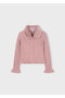 Knitted Cardigan for Ages 4-10 - Pink