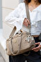 Women's Crinkle Fabric Crossbody and Shoulder Bag – Water Resistant, with Monkey Keychain Gift - 4