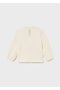 Baby Girl Appliqued Long Sleeve Bodysuit - 2