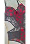 Bodysuit Transparan Dantelli - 2