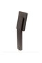 Rectangular Universal Showerhead, 52 Nozzles, Matte Black - 2