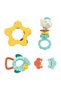 - Baby Rattles And Teether Toy Set For Newborns 4Pcs