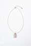 Pink Quartz Natural Stone Essence Bottle Pendant - 6
