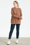 Closed Patterned Knitwear Tunic Camel - 3
