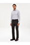 Brown Slim Fit Fabric Trousers 50314543-Vr029 - 3