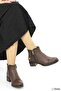 Women's Genuine Leather Orthopedic Flat Sole Short Classic Style Boots M26/Kb1615 - 4