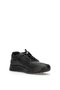 Elit 25Knbl4029 Men's Genuine Leather Casual Shoes Black - 2