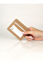 Genuine Leather Mini Cream Card Holder - 3
