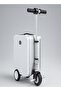 Electric Rideable Luggage Scooter 20L, Smart Motorized Suitcase with Removable Batter