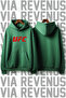 سويت شيرت بقلنسوة مطبوع عليه UFC