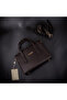 Shoulder Bag with Strap 363 Plain Brown - 4