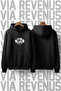 Gym Life Printed Hooded Sweatshirt