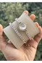 Special Series Wrist-Wrapped Zircon Baguette Stone Elegant Minimal Case Women's Wristwatch - 3