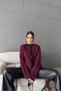 Leopard Patterned Crew Neck Knitwear Cardigan Aw25Hi0040 - 2