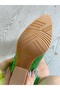 Tokyo Green Stone 6 cm Heel Dallas Boots Bottie - 8