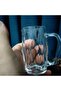 Tableware Oil Pot Vinegar Pot Set 1 Piece Quality Glass with Handle 100 Cc Volume 11 cm Height 4 cm Mouth 7 cm Handle - 2