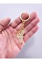Keychain Accessory Stoned Grape Cluster Model Keychain Bag Accessory - 2