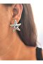 Brand Model Blue Porcelain Starfish Earrings - 2