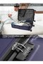Set of 2 ABS Hardside Luggage | Small 20-Inch 10KG & Large 28-Inch 30KG 8-Wheel Suitcase – Navy - 4