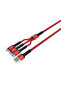 كابل USB أحمر LC93 3 في 1-LCKC