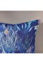 Toss Pillow with Zipper | Outdoor Decorative Cushion for Patio, Garden, Sofa - Ocean Bloom 45x45cm - 2