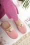 Women's House Slippers Plush Washable Wool-Lined Fur-Trimmed Slippers Guest Trousseau Bundle Bridal Slippers - 4