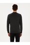 Men's Woven Fabric Slim Fit Half Turtleneck Sweater - 5