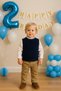 Boy's Thessaloniki Knitted Crew Neck Stretchy Sweater – 0-5 Years Old Domestic Production - 7