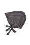 Women's Turban Cap with Tie-Back Closure, Muslim Head Wrap Bonnet- Dark Gray - 3