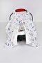 Stroller Cover, Stroller Cushion, 2 Pieces, Muslin, Travel Companion - with Lumbar Support - 4