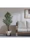 150 cm Olive Tree Artificial Plant - Elegant Faux Décor for Living Rooms, Offices & Patios - 5