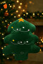 New Year Santa Claus Pillow, Pine Tree Pillow, Deer Pillow, Snowman Pillow, Christmas
